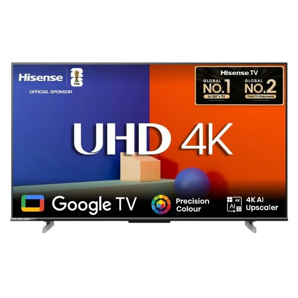 Hisense 43 Inch 4K UHD Smart Google TV 43A6F4