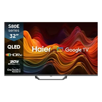 Haier 32 Inch H32S80EFX QLED Google TV